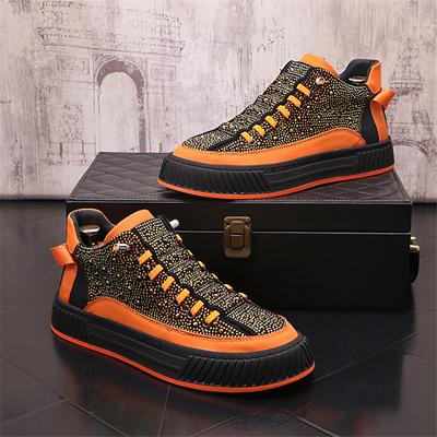 Zapatos de Vestir de Boda para Hombre de Estilo Real de Lujo Otoño Patrón de Bordado Hecho a Mano Mocasines de Diseño Exótico Zapatillas Casual de Moda