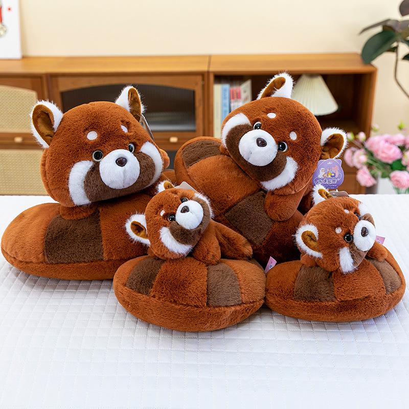 Creative Donut Little Panda Plush Toy Cute Raccoon Doll Children's Soothing Pillow
