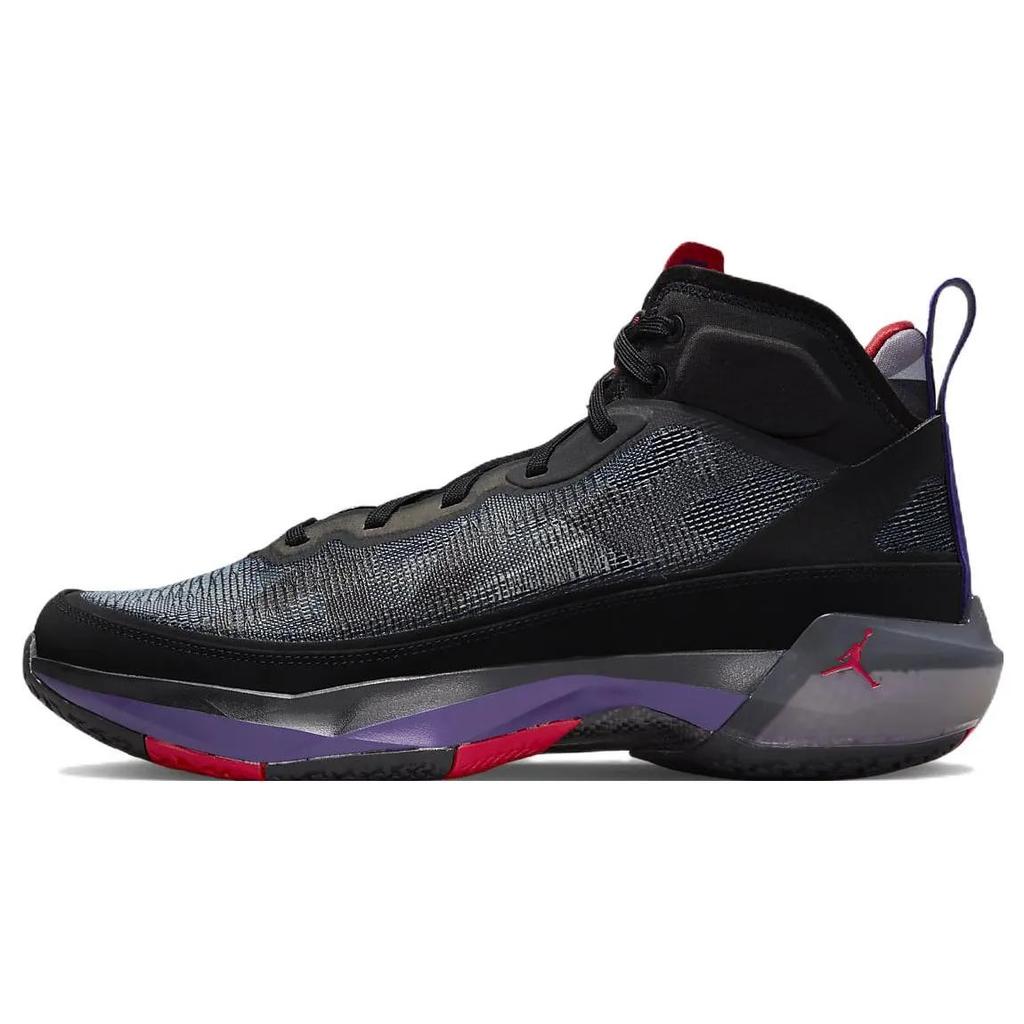Air Jordan 37 PF 'Raptors' (Unisex) Black / Club Purple / Dark Charcoal / True Red / Okra Basketball Shoes DV0747 065