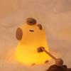 Capybara Pat-Pat Night Light with Smart Voice and Colorful Lights