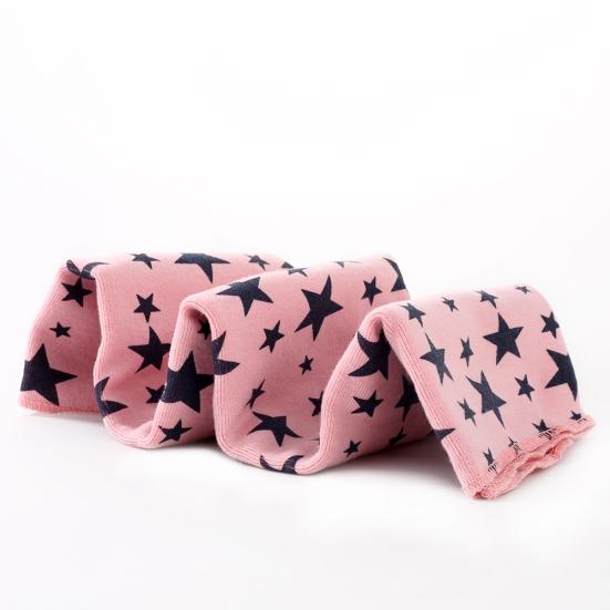 Sterne Kinder Baumwolle Halstuch Kinder Junge Mädchen Schals Schal Schal Unisex Winter Stricken