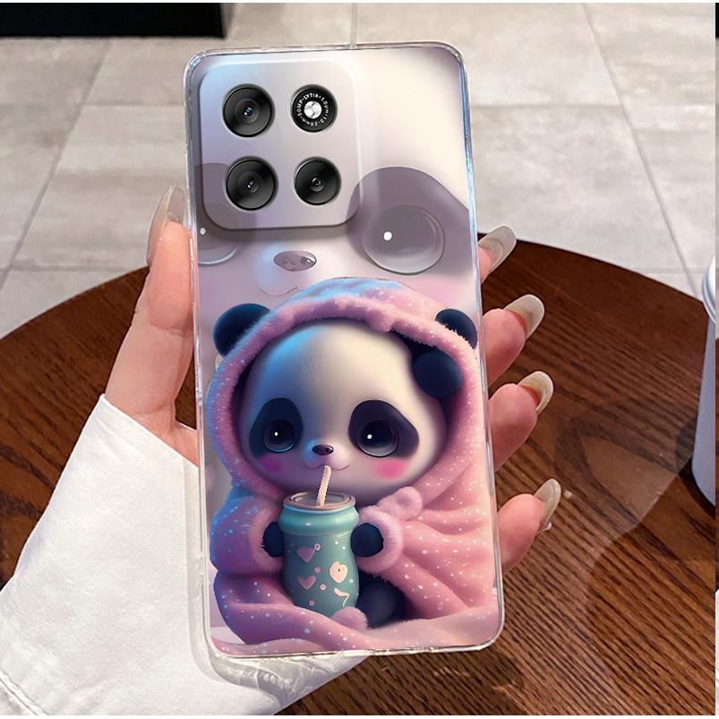 Phone Case For Motorola Moto G56/G66j 5G/G66y 5G Soft Silicone TPU Clear Cute Viral Painted Casing Shockproof Cover
