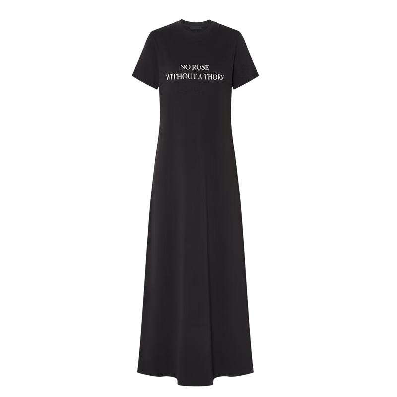 

MO&Co. Весеннее платье-футболка А-силуэта со слоганом 2024 XS 155