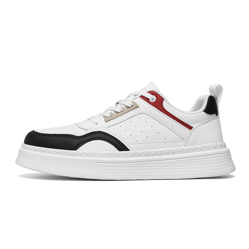 22 scarpe da ginnastica casual con plateau, colore a contrasto, alla moda, per la primavera