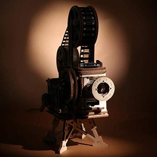 3D Wooden Puzzle LK601 with Japanese Instructions Projector Tsukurundesu®