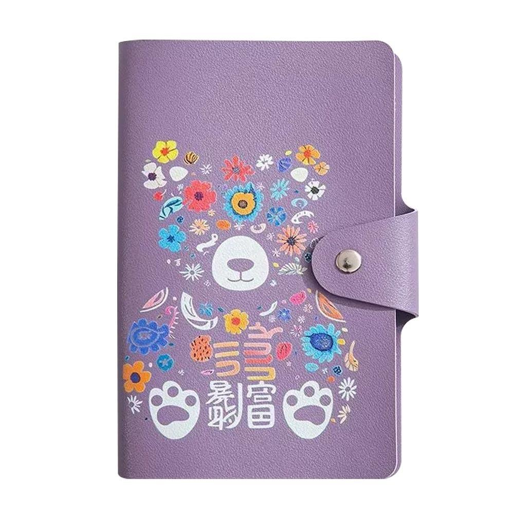 

Богатый Медведь Челлендж по Накоплению Денег Папка Стань Богатым за Ночь Папка для Бюджета Управление Бюджетом Type A фиолетовый