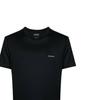 Emporio Armani Fitted Solid Color Letter Print Crew Neck Short Sleeve T-Shirt Men Tops Navy-Blue 8N1TD81JUVZ0920