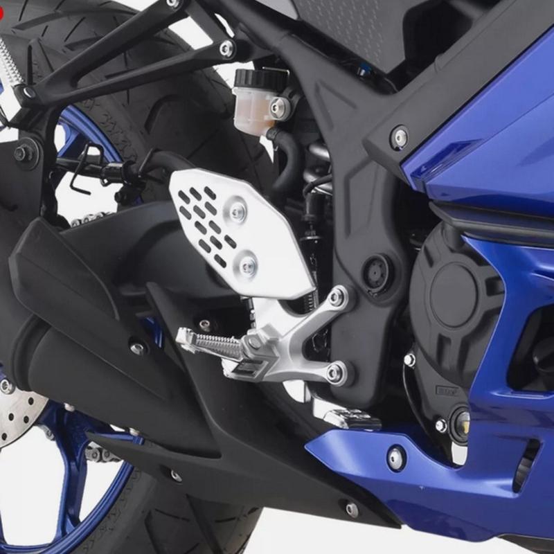 Heavy Duty Motorcycle Footrests Non Slip Platform Ergonomic Design Secure Grip Universal Fitment for Multiple Bike Models