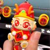 Chinese New Year Snake Ornament Dragon Horned Snake Ornament Spring Festival Lucky Charm Car Interior Decoration For New Year