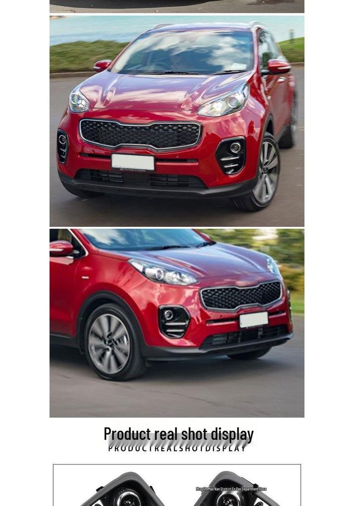 Kia Sportage '17-'19 Front Left/Right Fog Light Assembly & Daytime Running Lights