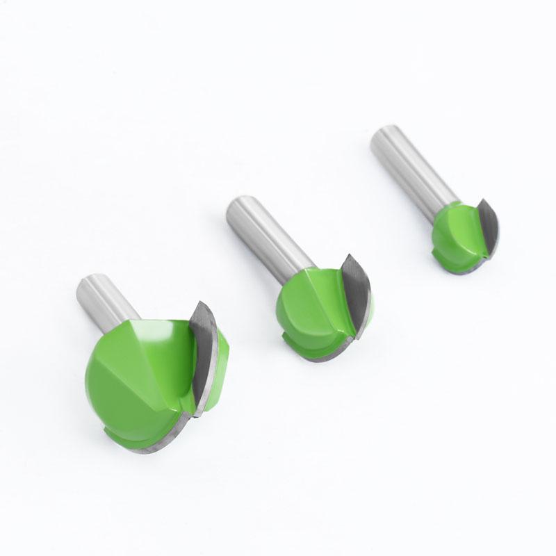 1pc 8mm Schaft Ball Nase Ende Mühle Runde Nase Cove CNC Fräsen Bit Radius Core Box Vollhartmetall router Bit Werkzeuge