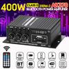 400W Home Digital Bluetooth-compatible Amplifiers Audio Bass Audio Power Amplifier Hifi FM Auto Music Subwoofer Speakers