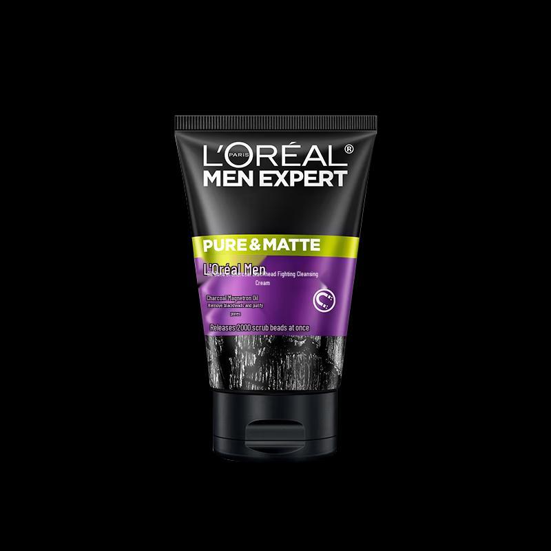 L Oréal Men Expert Hydra Energetic Charcoal Anti-Blackhead Facial Cleanser 100ml