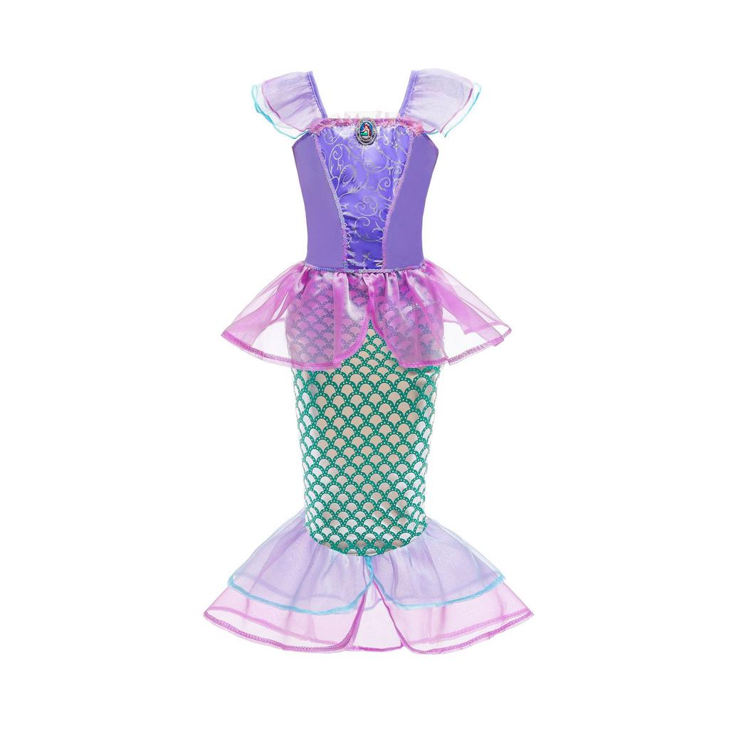 Mermaid Ariel Dress Girls Princess Dress Children's Role Playing Dress Fashionable Cute Beautiful Dress