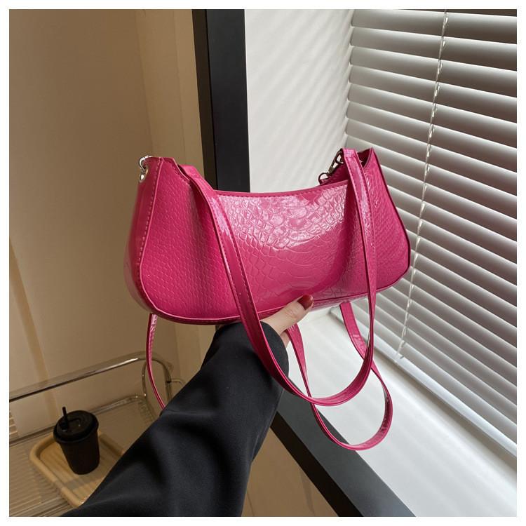 Women's Shoulder Bag 2023 Spring New Arrival Chic Color Block Casual Commuter Crossbody Bag