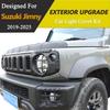 Headlight Taillight Fog Light Cover Set For Suzuki Jimny Jb64w Jb74 2019-2026 Car Light Guard Covers Exterior Accessories