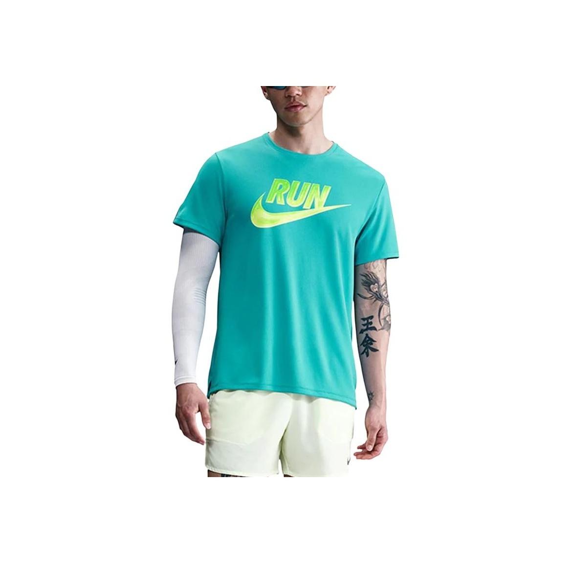 Nike Miler Ss25 Skriešanas Enerģija Komforta