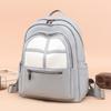 Women's Color Contrast Backpack Large Capacity Student Schoolbag Outdoor Backpack