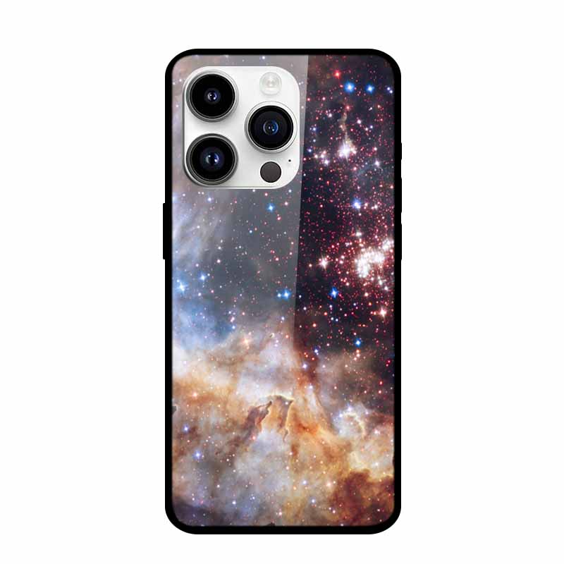 Tempered Glass Case For iPhone 15 Pro Max Hard Glass Back Cover For iPhone 15 Plus iPhone15 Phone Cases Bumper Colorful Shell