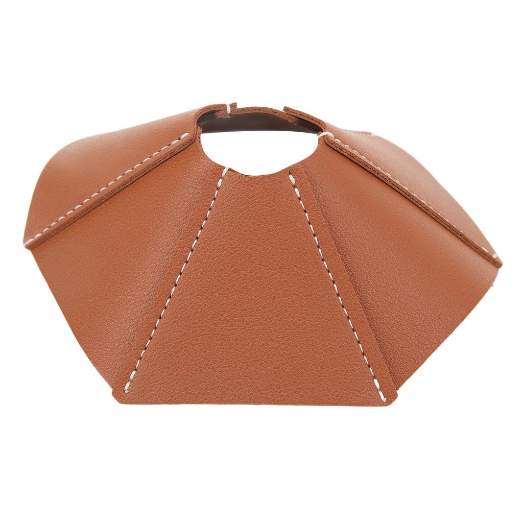 Lamp Shade Leather Brown Shade Cover Patchwork Retro Design Lighting Accessories for Light Bulb Lamp