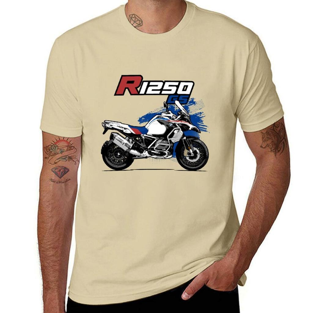 R 1250 GS Adventure T-Shirt Sports Fans Quick Drying Funnys for a Boy Men Clothes