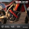 Motorcycle Exhaust Pipe Silicone Heat Shield Protector Anti Scald Guard Cover With Clamp For Dirt Bike Off Road Motorbike Repair
