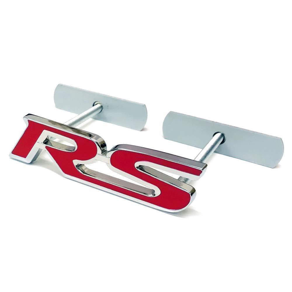 

lifepower RS Metal Emblem 3D Molded Logo Plate Metal Logo Stud Bolt On Easy серебряный