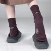 Ladies Spring Pure Cotton Letter Personality Medium Tube Pile Socks