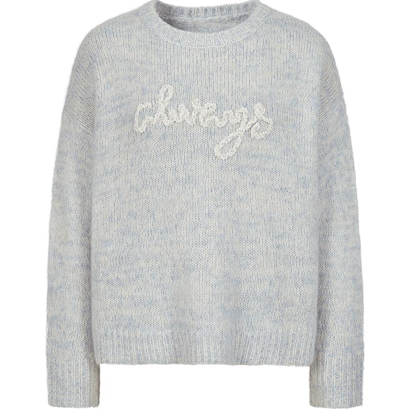 

JIUZI ANNACO Women s Relaxed Fit Wool Knit Sweater S