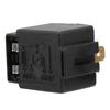 5PCS Waterproof Flasher Relay Black Relay Box Car Flasher Relay  Professional Use