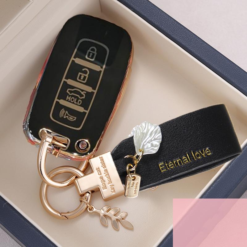 Smart Key Case Cover Fob 4 Button For Hyundai Ix35 Elantra Sonata 8 9 For Kia Sportage K5 K2 Sorento Optima Forte 2011-