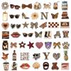 50 Sheets of Sexy Girl Stickers for Waterproof Creative Graffiti Water Cup, Mobile Phone Skateboard Decoration Stickers