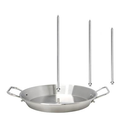 Vertical Stainless Steel BBQ Skewer Stand 3 Sizes Of Skewers Grill Or Oven