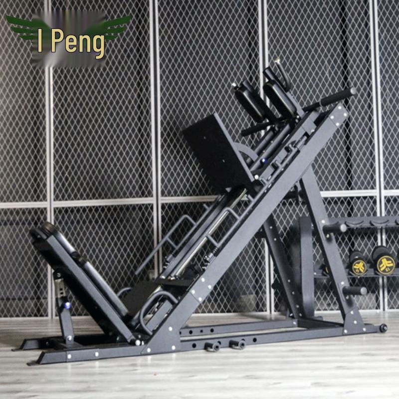 Leg Press Squat Machine with 155kg Barbell Plates