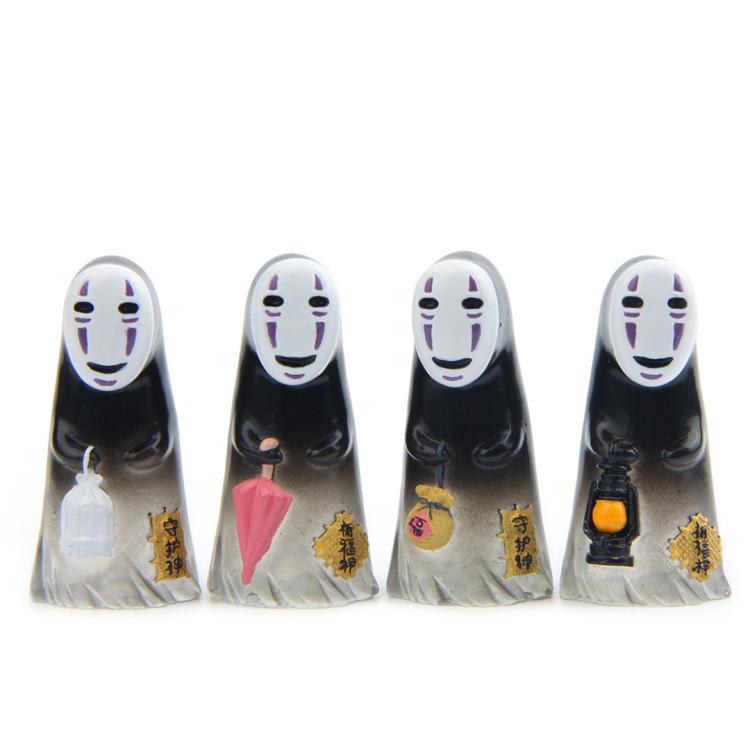 Face Man No Handheld Umbrella Lamp Birdcage Money Bag Mini Model Ornament