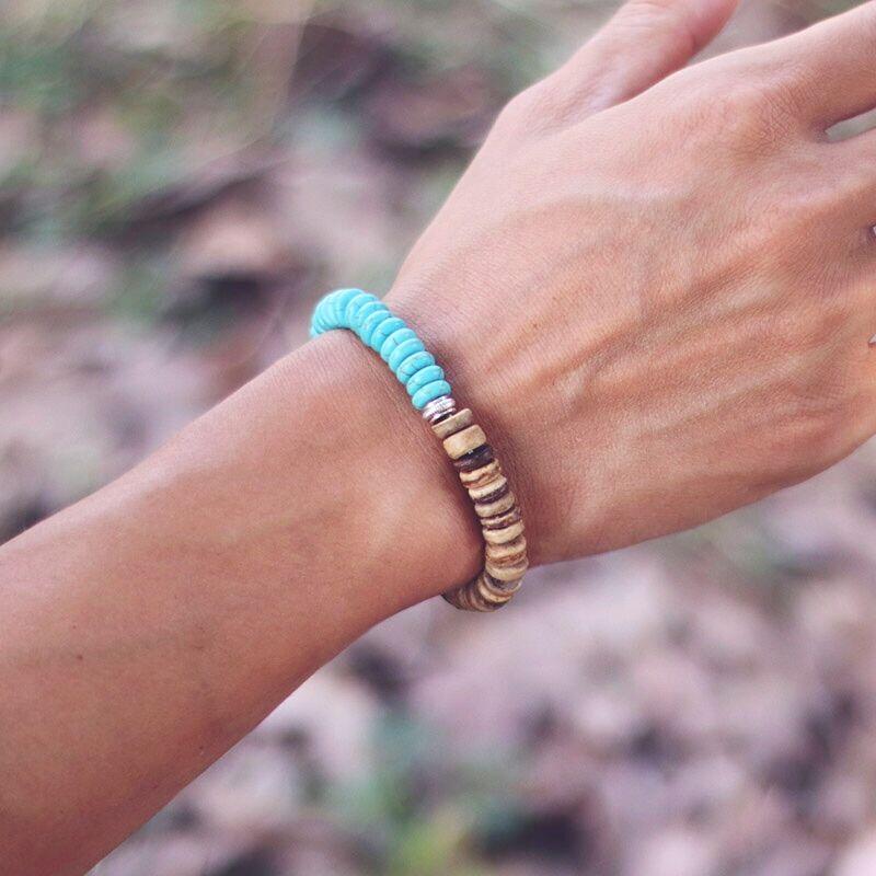 Minimalist Mens Bracelet Natural Wooden Braclet Tiger Eyes Beaded Braslet Meditation Jewelry Accessories Pulsera Hombre Gift