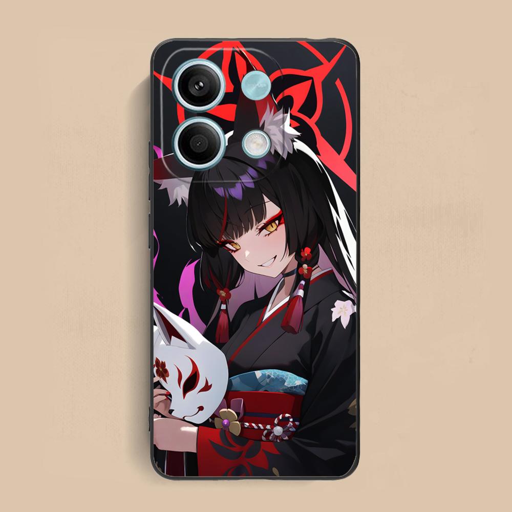 Blue Archive Kosaka Wakamo Phone Case for Xiaomi Redmi Note 14 13 12 11 S Pro Plus 4G 5G Colorful Printing Cover Cover Pretty