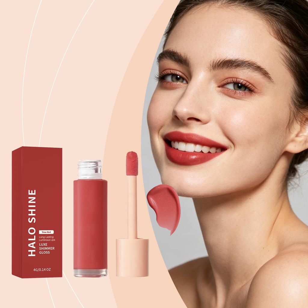 Zephoco Moisturizing Pearlescent Lip Gloss - Hydrating Lip Color