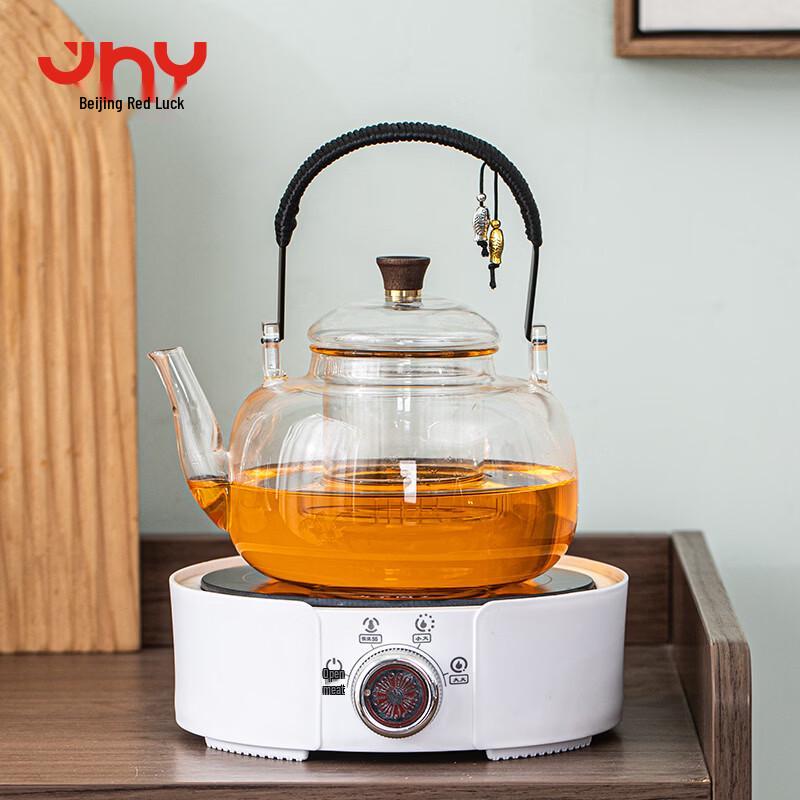 Электрический керамический чайник с набором