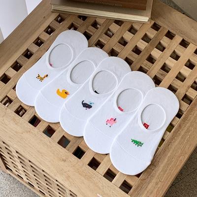6 Pairs of Women's Duck Friends Slippers/fake Socks