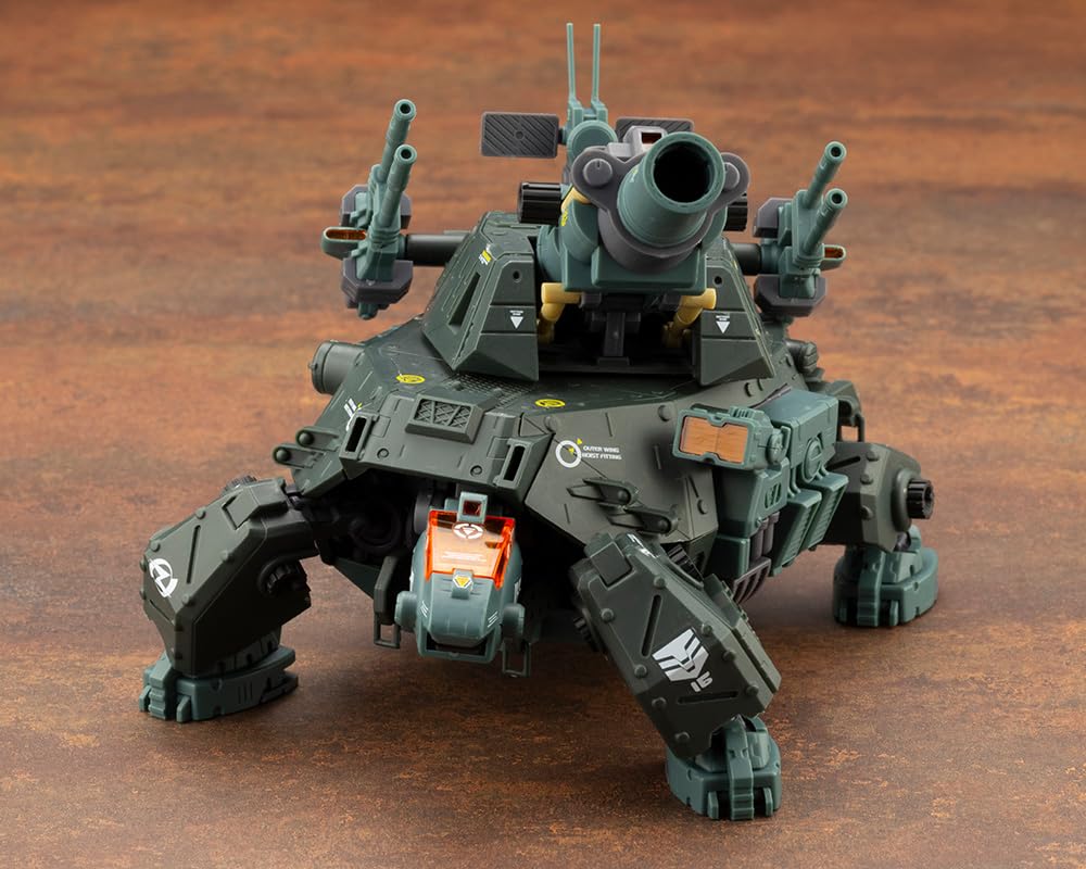 Kotobukiya HMM ZOIDS Canon Tortoise Marking Plus Scale Plastic Model Approximately 120mm Long RZ-013 Ver. 1/72 Kit,
