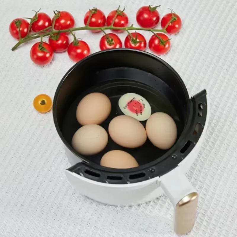 Egg Timer Kitchen Electronics Gadgets Color Eggs Cooking Changing Yummy Soft Hard Boiled Eco-Friendly Resin Red Timer Tools3
