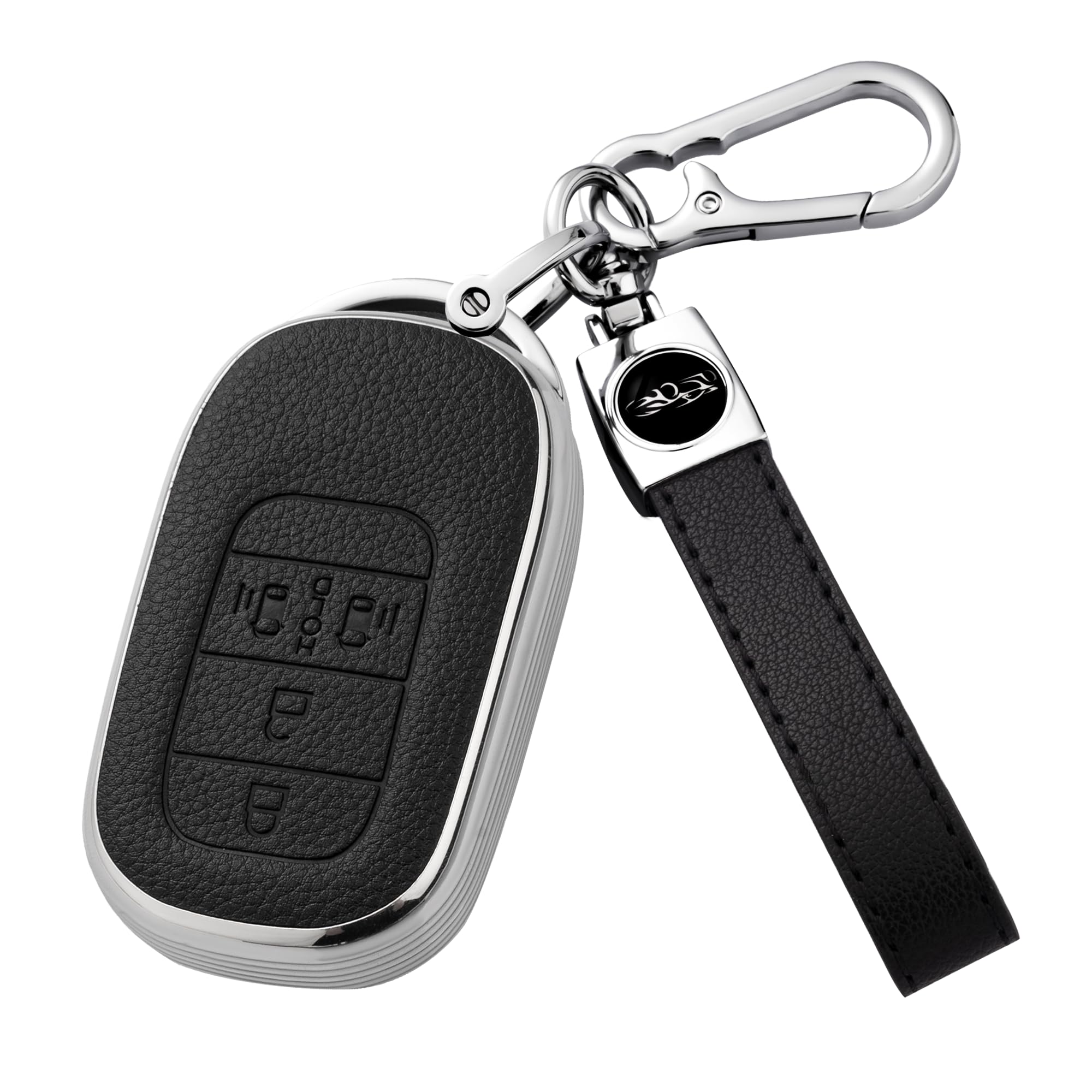 

Custom JF5 JF6 Key Fits Honda New Civic Key for Both Sides Sliding Doors [PIMOHI] N-BOX Case, Stepwgn, NBOX, ZR-V, Vezel, Holder, Leather-like TPU,