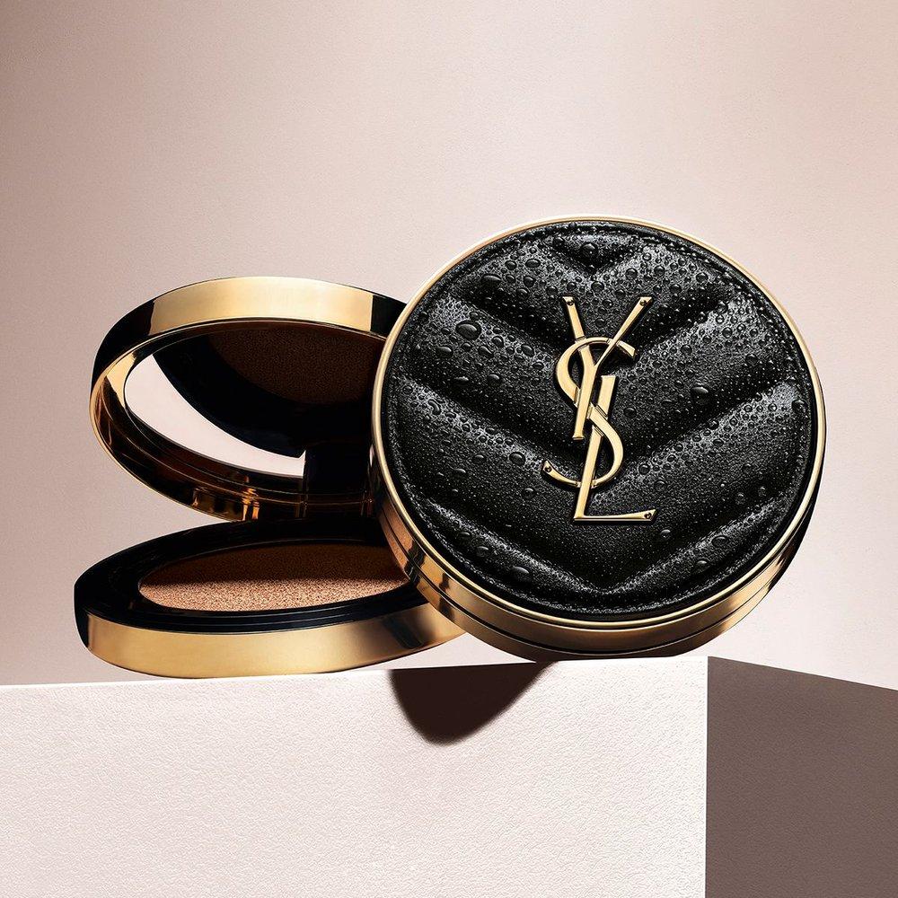 [June/Exclusive] Encre de Peau Cushion Set (+Yves Saint Laurent Gold Mirror)