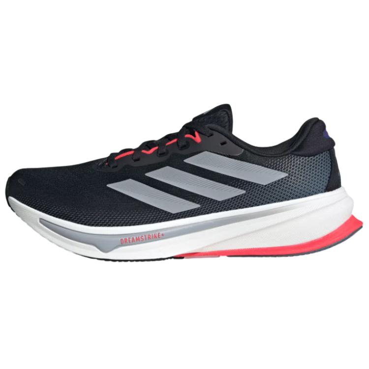 New Adidas Supernova Rise 2 Breathable And Lightweight Low top Running Shoes Men's Black JQ7699