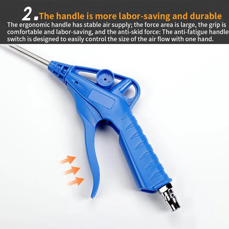 High-Pressure Dry Cleaning Gun - Car Wash Air Blow Interior Cleaning Tool, Dust Blower Gun, Motorcycle Cleaning Equipment