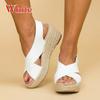 Elegant And Comfortable Women Summer Sandals Platforms Wedges For All-day Wear