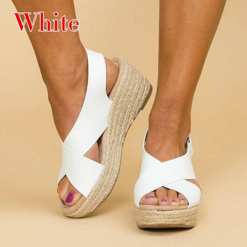 Elegant And Comfortable Women Summer Sandals Platforms Wedges For All-day Wear