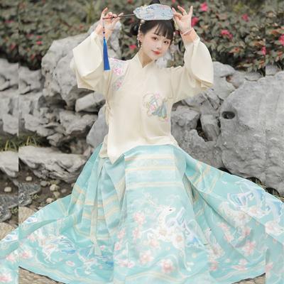 Hanfu kız Çin tarzı kumaş yaz elbisesi Antik Tang takım elbise süper peri kostüm küçük kız denizkızı prenses etek iç çamaşırı
