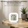 LCD digitální teploměr vlhkoměr Vnitřní pokoj Elektronický měřič teploty Vlhkoměr Senzor Meteorologická stanice pro domácnost